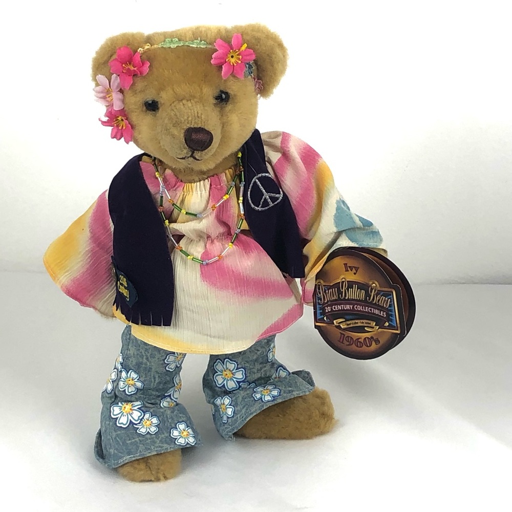 Brass Button Bear
